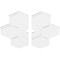 Ekena Millwork Daisy Architectural Grade PVC Contemporary Ceiling Medallion, Two Piece, 32"OD x 3"ID x 11"C x 1"P CMP32DY2-03000 - alternate 4